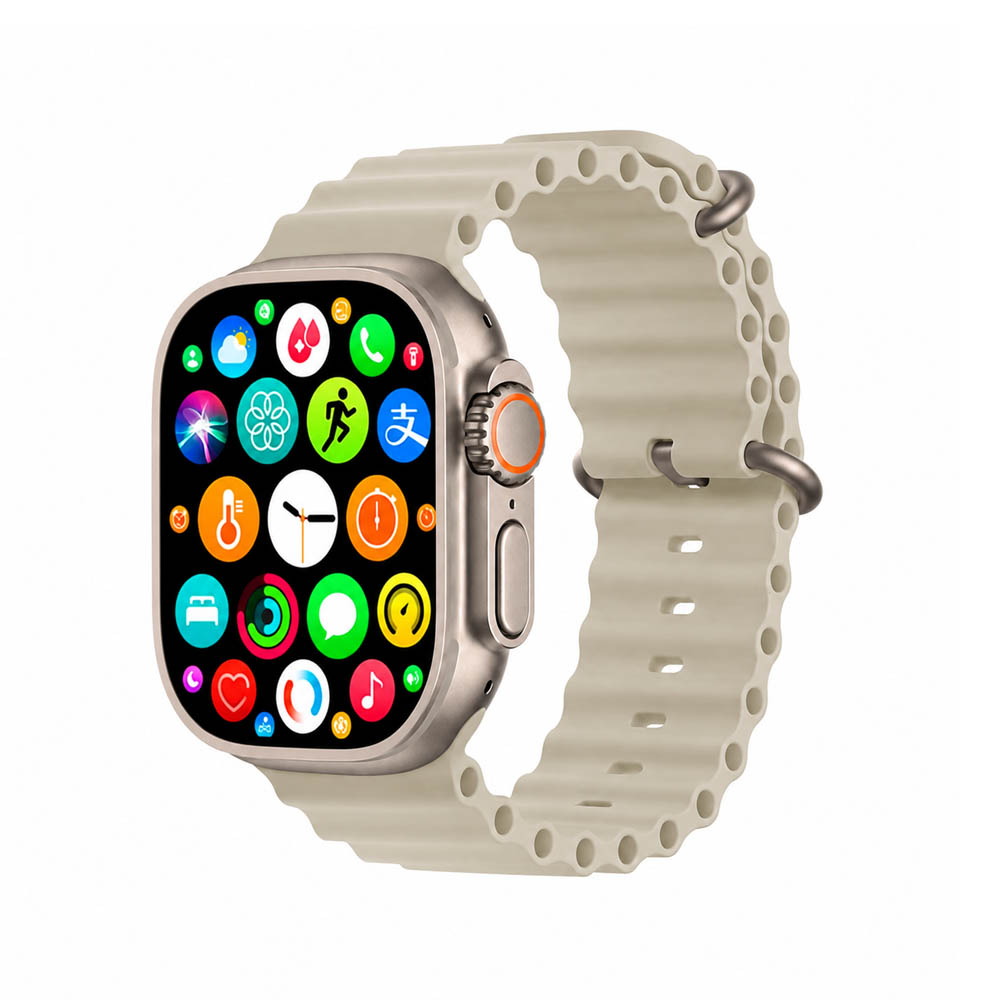 SMARTWATCH LAXASFIT ULTRA MAX SERIE 10 BEIGE BLUETOOTH 2.19 - 2