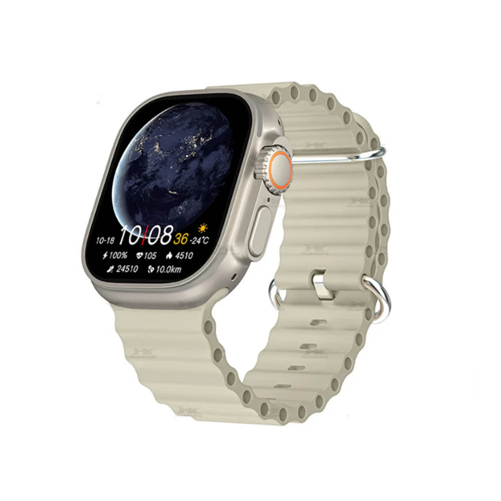 SMARTWATCH LAXASFIT ULTRA MAX SERIE 10 BEIGE BLUETOOTH 2.19 - 3