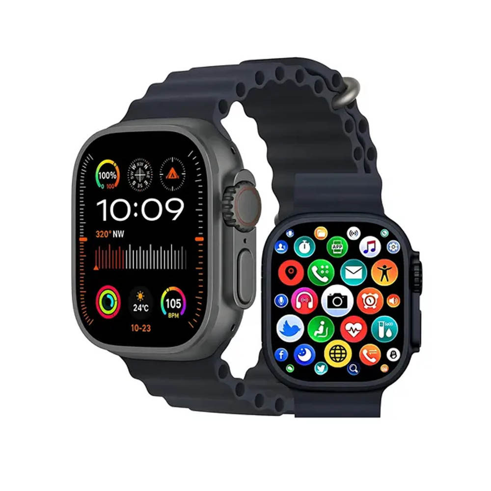 SMARTWATCH LAXASFIT ULTRA MAX SERIE 10 BLACK BLUETOOTH 2.19 - 1