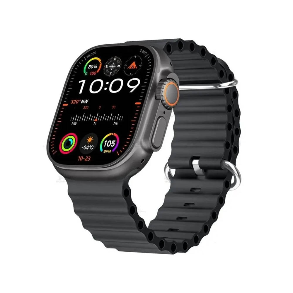 SMARTWATCH LAXASFIT ULTRA MAX SERIE 10 BLACK BLUETOOTH 2.19 - 3