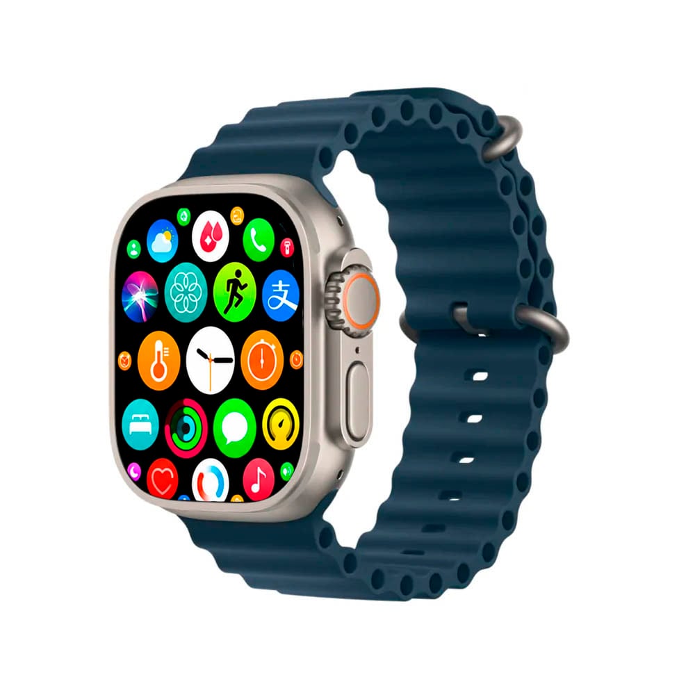 SMARTWATCH LAXASFIT ULTRA MAX SERIE 10 AZUL BLUETOOTH 2.19 - 2