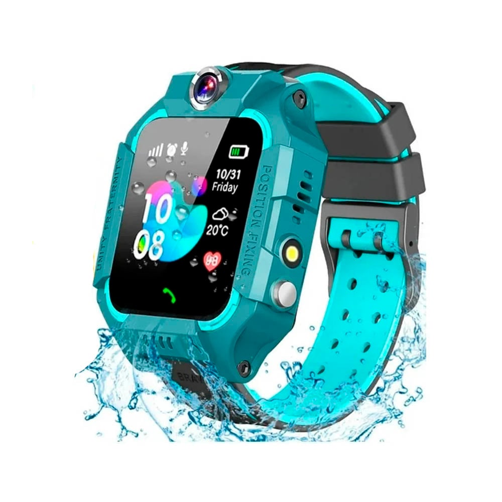 SMARTWATCH NIÑOS CON CHIP Q19 VERDE LLAMADAS, RASTREO, CÁMARA Y SOS - 2