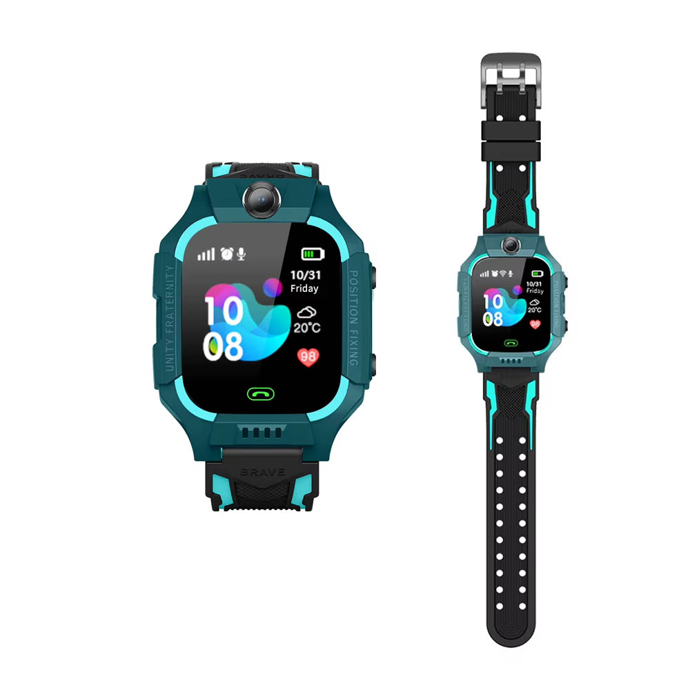 SMARTWATCH NIÑOS CON CHIP Q19 VERDE LLAMADAS, RASTREO, CÁMARA Y SOS - 4