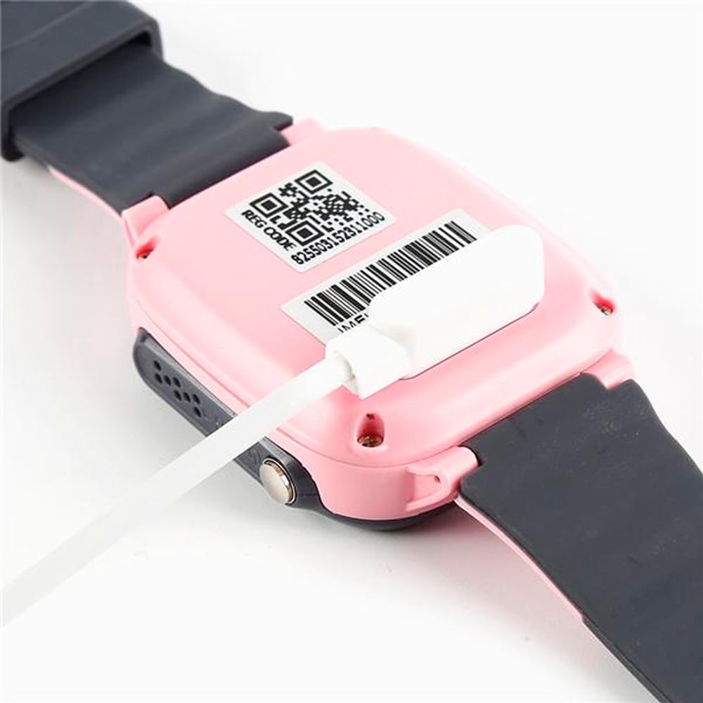 SMARTWATCH NIÑOS CON CHIP Q12 ROSA LLAMADAS, RASTREO, CÁMARA Y SOS - 3