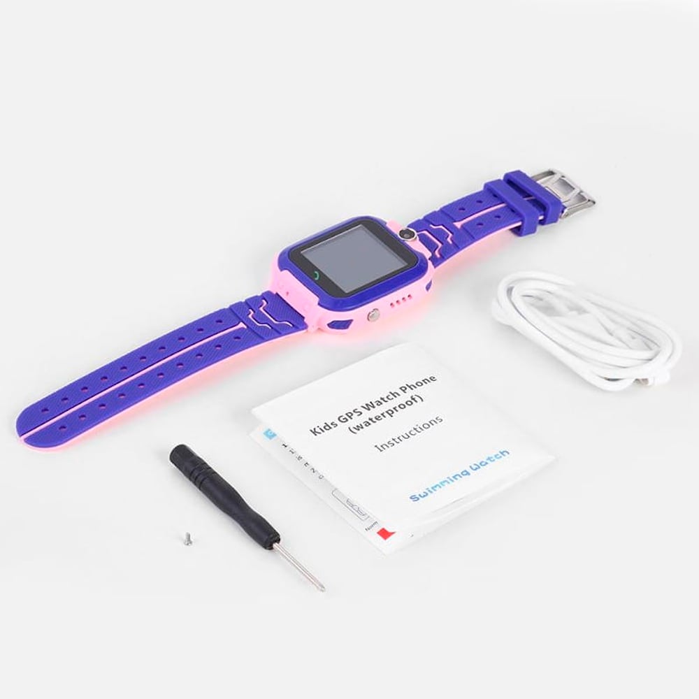 SMARTWATCH NIÑOS CON CHIP Q12 ROSA LLAMADAS, RASTREO, CÁMARA Y SOS - 5