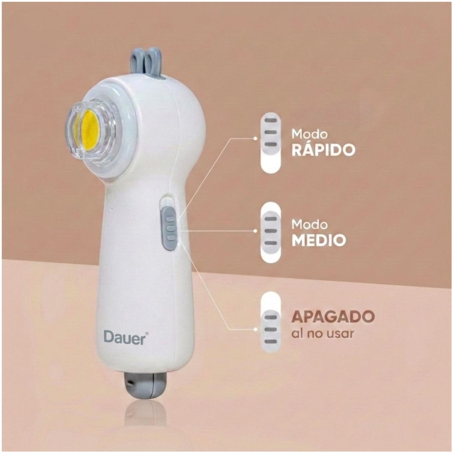 KIT 2 EN 1 PULIDOR UÑAS BEBÉ RECARGABLE + CORTAÚÑAS CON LUZ LED, SILENCIOSO CON ESTUCHE Y RECOLECTOR - 3