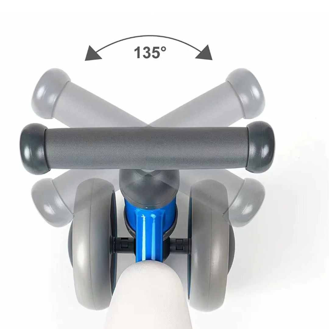 BICICLETA TRICICLO CORREPASILLOS PARA NIÑOS - AZUL - 4