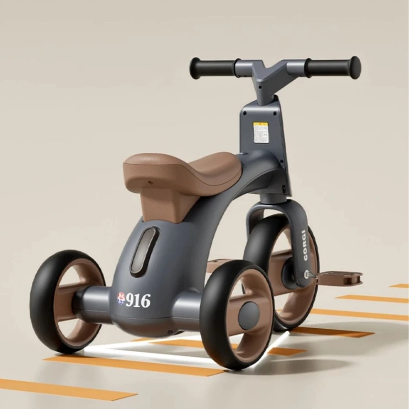 TRICICLO SCOOTER MULTI CINÉTICO PARA NIÑOS CON MÚSICA Y LUZ - ROSADO - 4