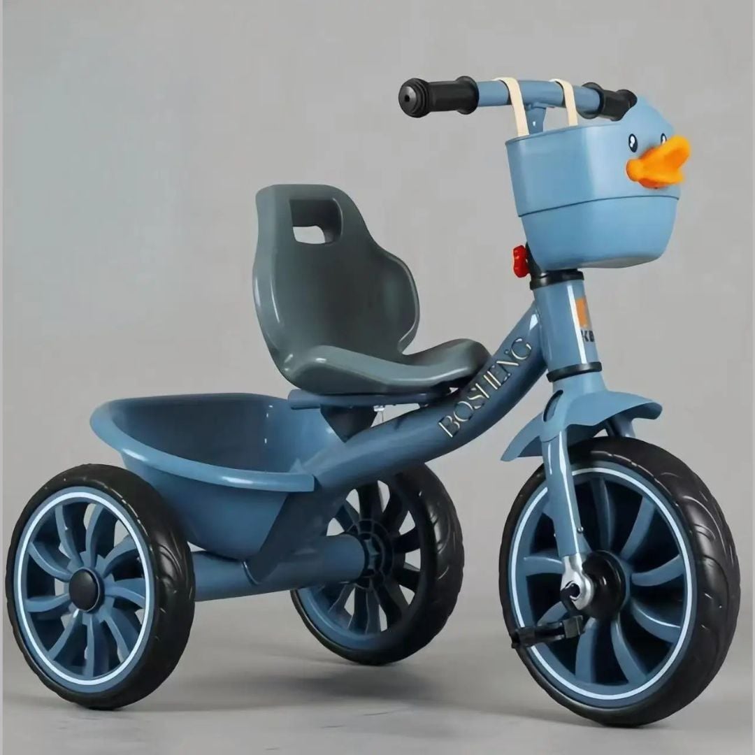 TRICICLO PARA NIÑOS MULTIFUNCIONAL DUCKBILL AZUL - 2