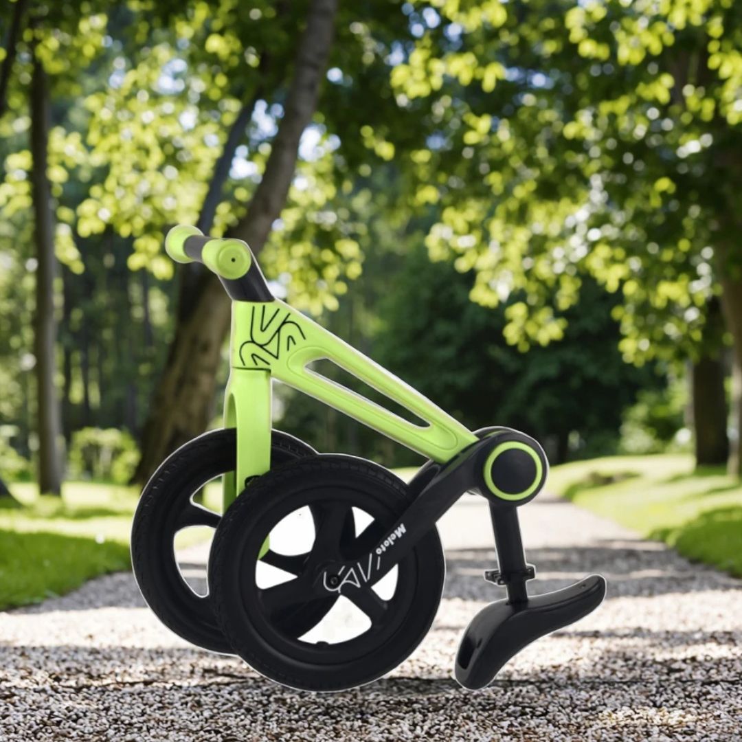 BICICLETA BALANCE PLEGABLE PARA NIÑOS “STRIK” VERDE - 2