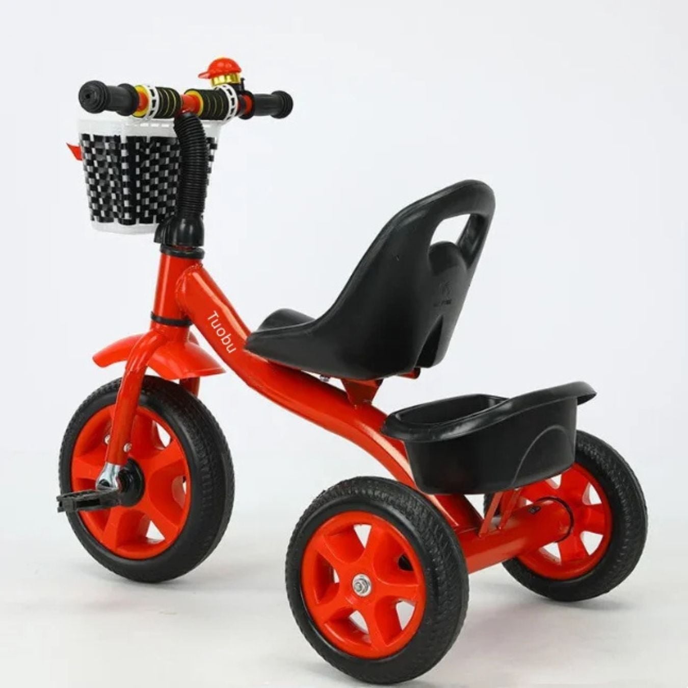 TRICICLO PARA NIÑOS BICICLETA VINTAGE - ROJO - 2