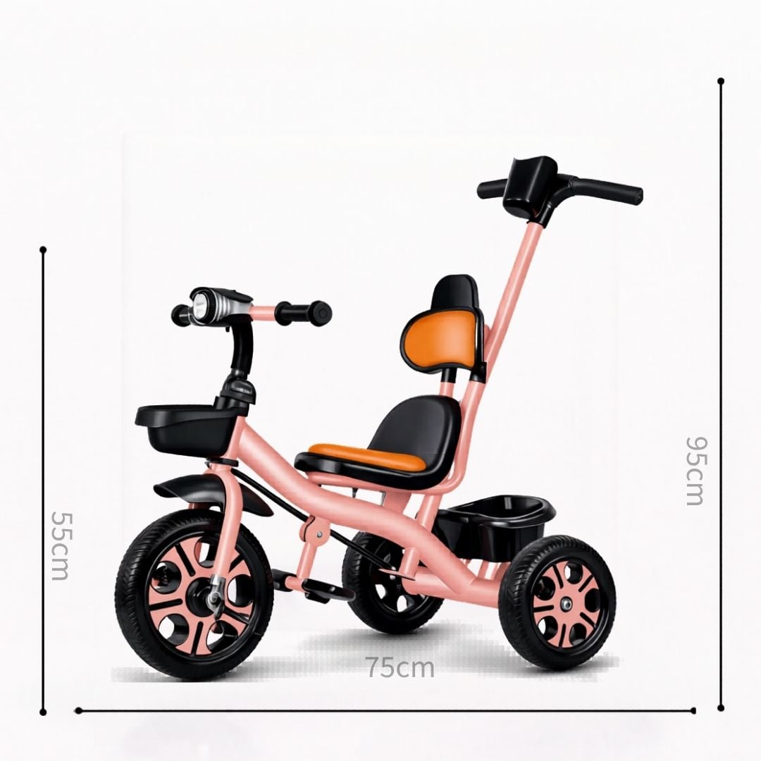 TRICICLO GUIADOR FLASH LIGTH PARA NIÑOS - 2