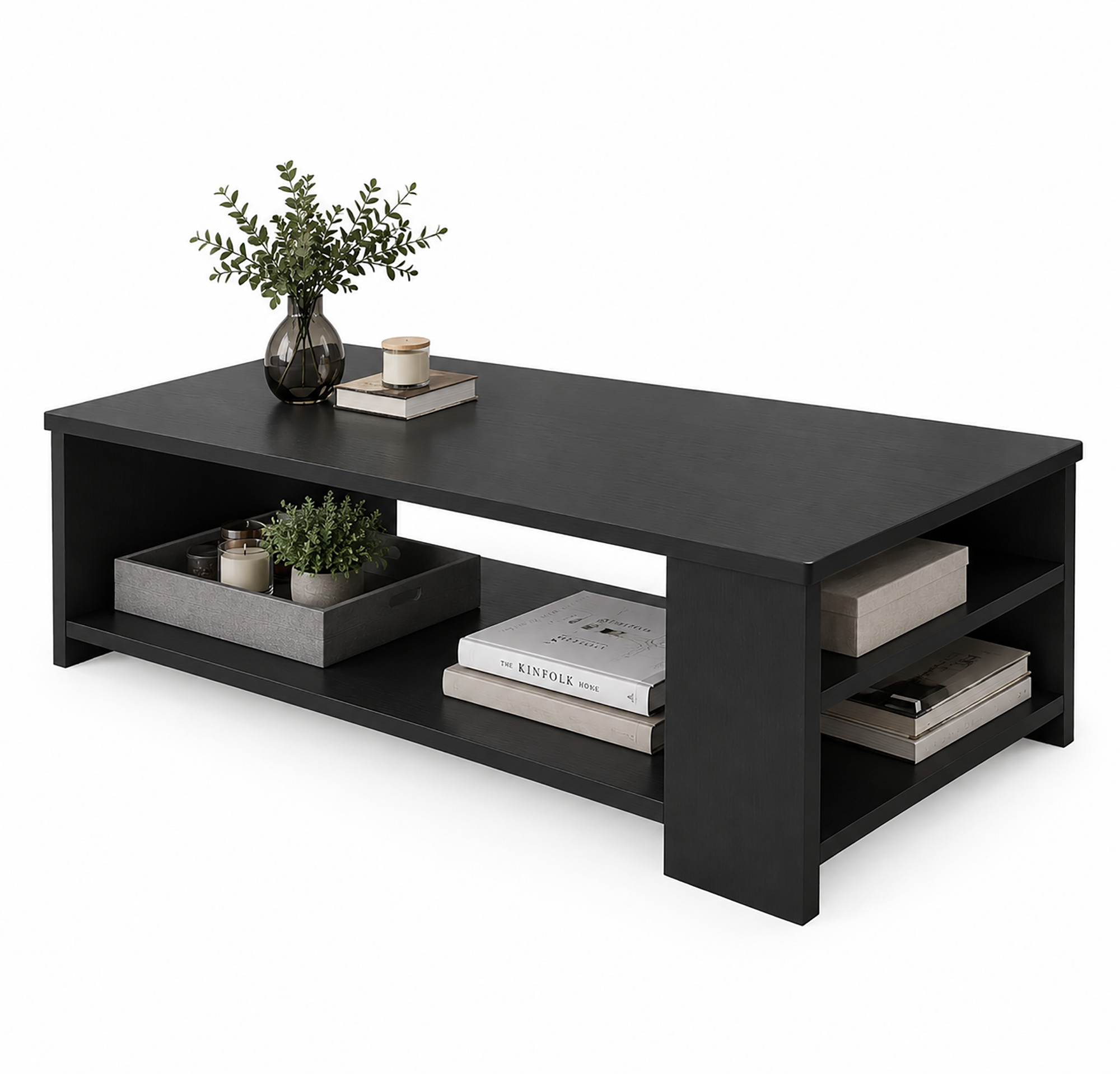 MESA DE CENTRO SEINEP NEGRO - 2