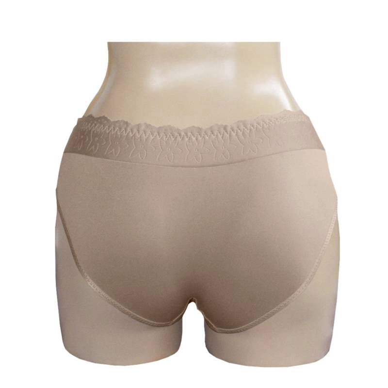 BIKINI DESCADERADO EN MICROFIBRA PETER PAN BEIGE - 2