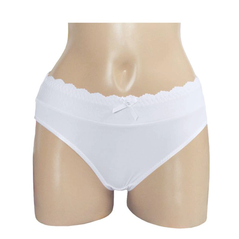 BIKINI DESCADERADO EN MICROFIBRA PETER PAN BLANCO - 1