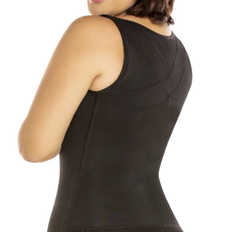 CAMISETA POWERNET REDUCTORA  MUJER - NEGRO - 2