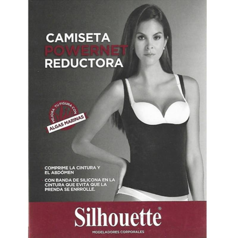 CAMISETA POWERNET REDUCTORA MUJER - BLANCO - 3