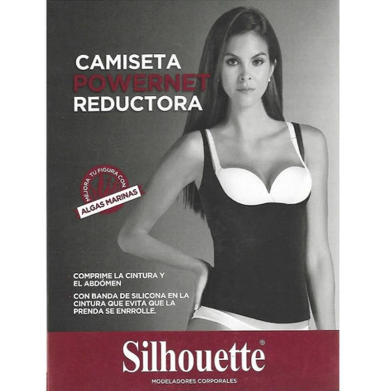 CAMISETA POWERNET REDUCTORA MUJER - BLANCO - 3