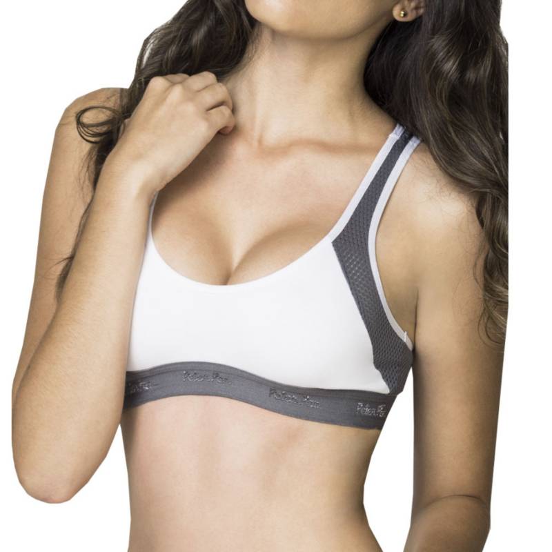 TOP DEPORTIVO MUJER PETER PAN 3280 ALGODÓN MULTICOLOR - 1