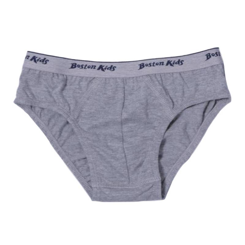 PACK 3 CALZONCILLOS NIÑO BOSTON GRIS CLARO 879N KIDS - 3