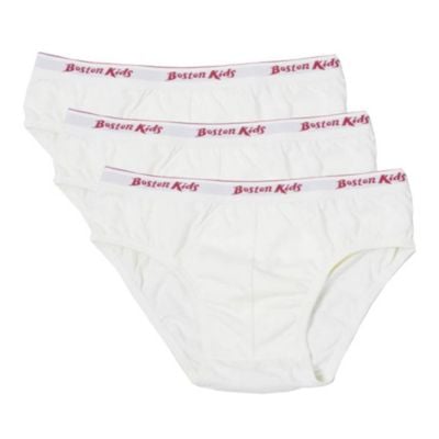 PACK 3 CALZONCILLOS ALGODÓN NIÑO BOSTON AMARILLO CLARO 879N KIDS - 2