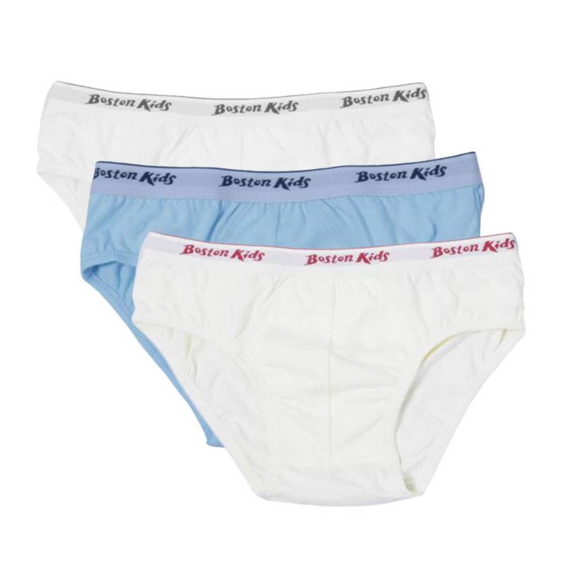 PACK 3 CALZONCILLOS ALGODÓN NIÑO BOSTON MULTICOLOR 879N KIDS 2 - 1