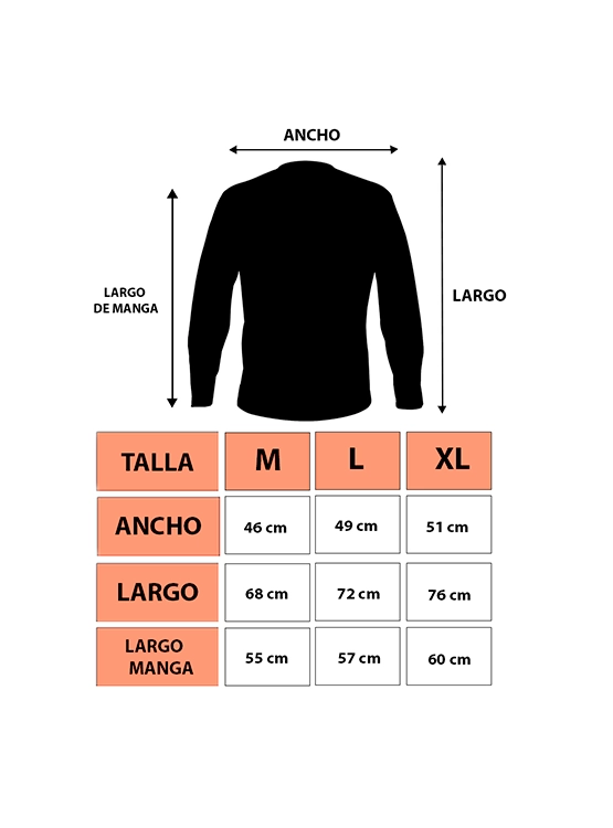 CAMISETA BOSTON MANGA LARGA DE FRANELA CON BOTONES - BLANCO - 3