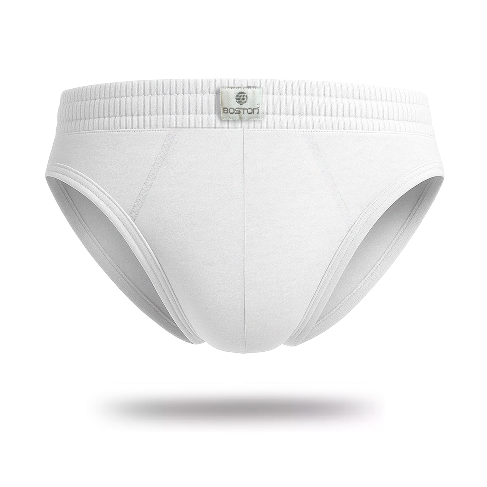 PACK X4 TRUSAS ALGODÓN BOSTON BLANCO 878 RECUBIERTO BIKINI - 3