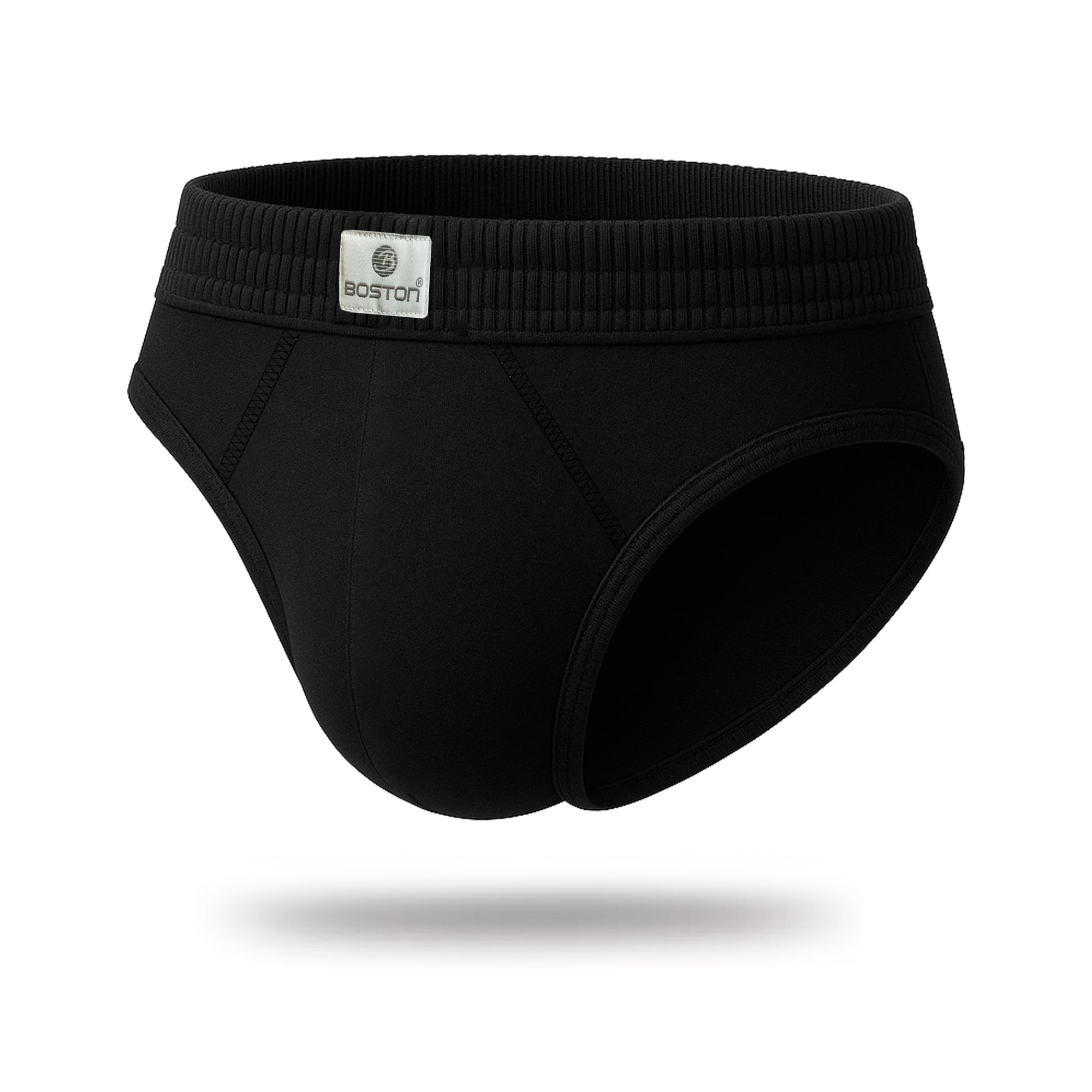 PACK X4 TRUSAS ALGODÓN BOSTON NEGRO 878 RECUBIERTO BIKINI - 2