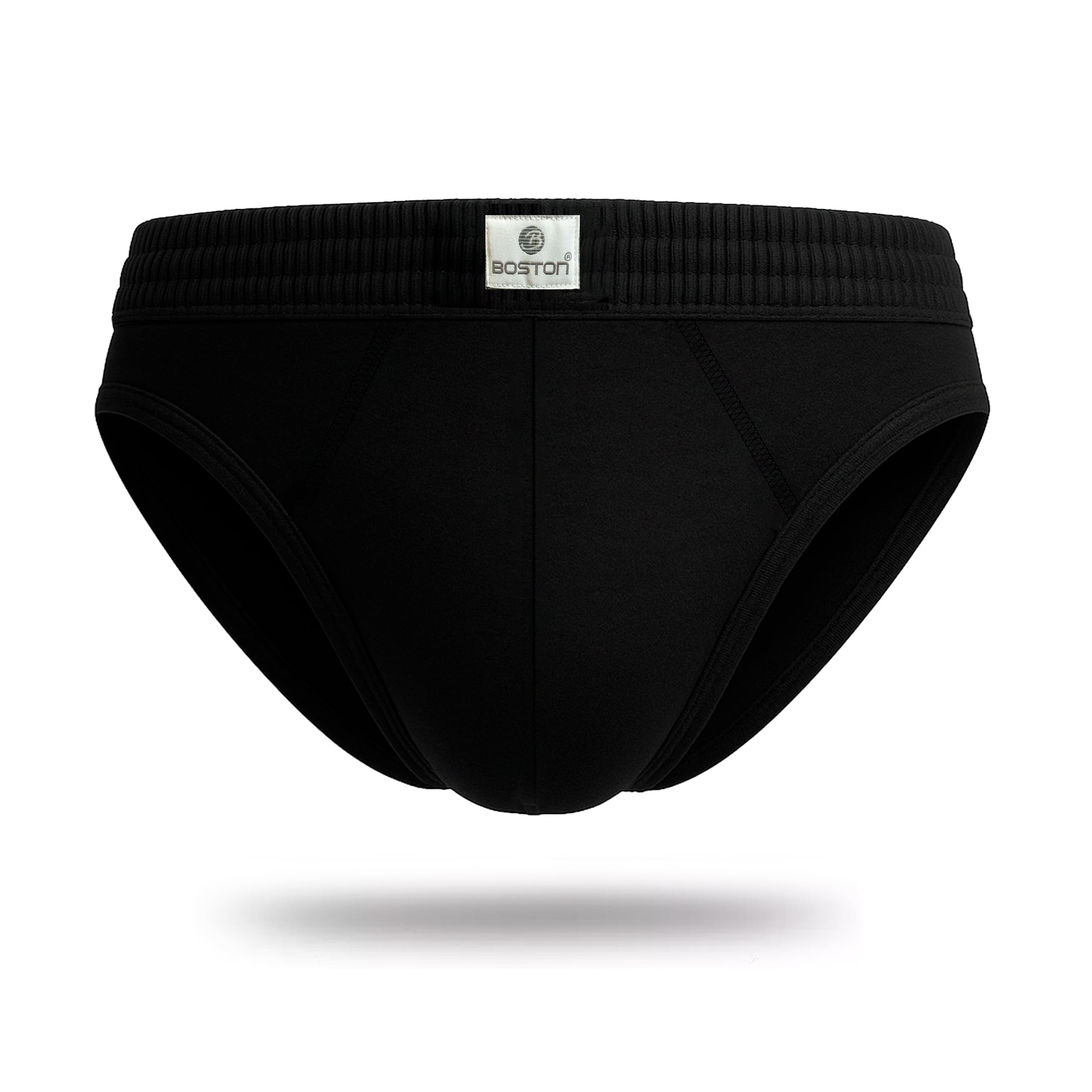 PACK X4 TRUSAS ALGODÓN BOSTON NEGRO 878 RECUBIERTO BIKINI - 3