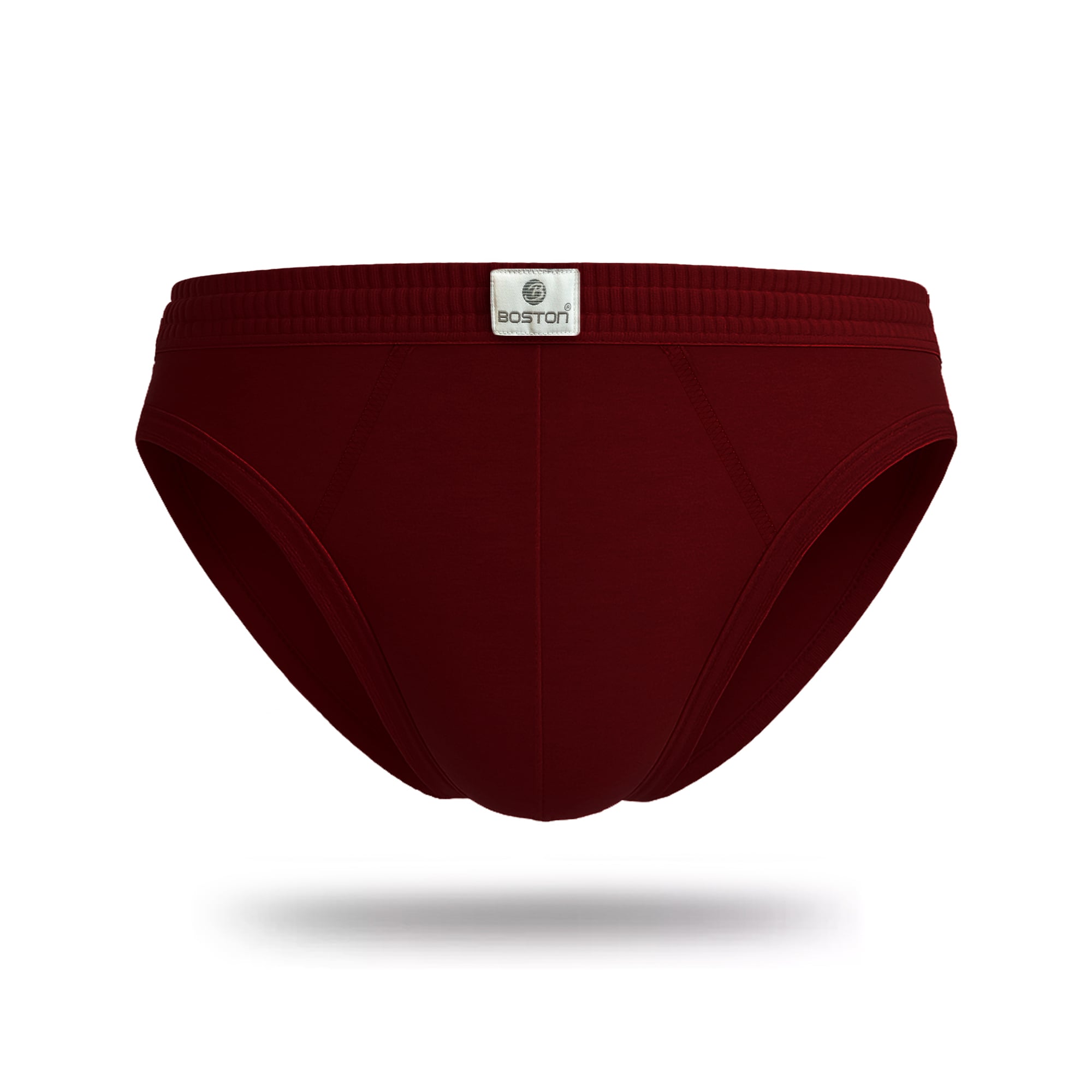 PACK X4 TRUSAS ALGODÓN BOSTON VINO 878 RECUBIERTO BIKINI VINO - 3