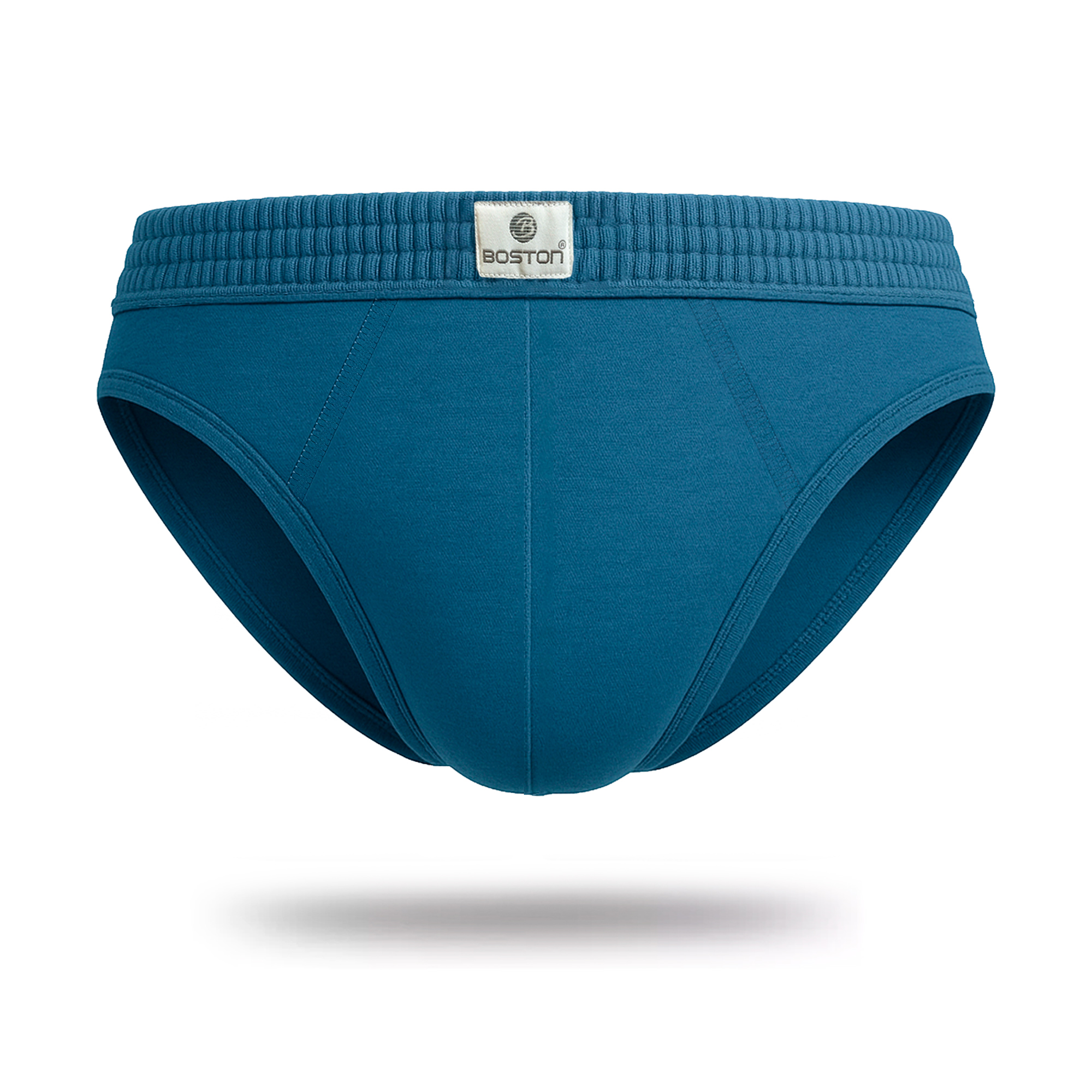 PACK X4 TRUSAS ALGODÓN BOSTON AZUL ACERO 878 RECUBIERTO BIKINI - 4