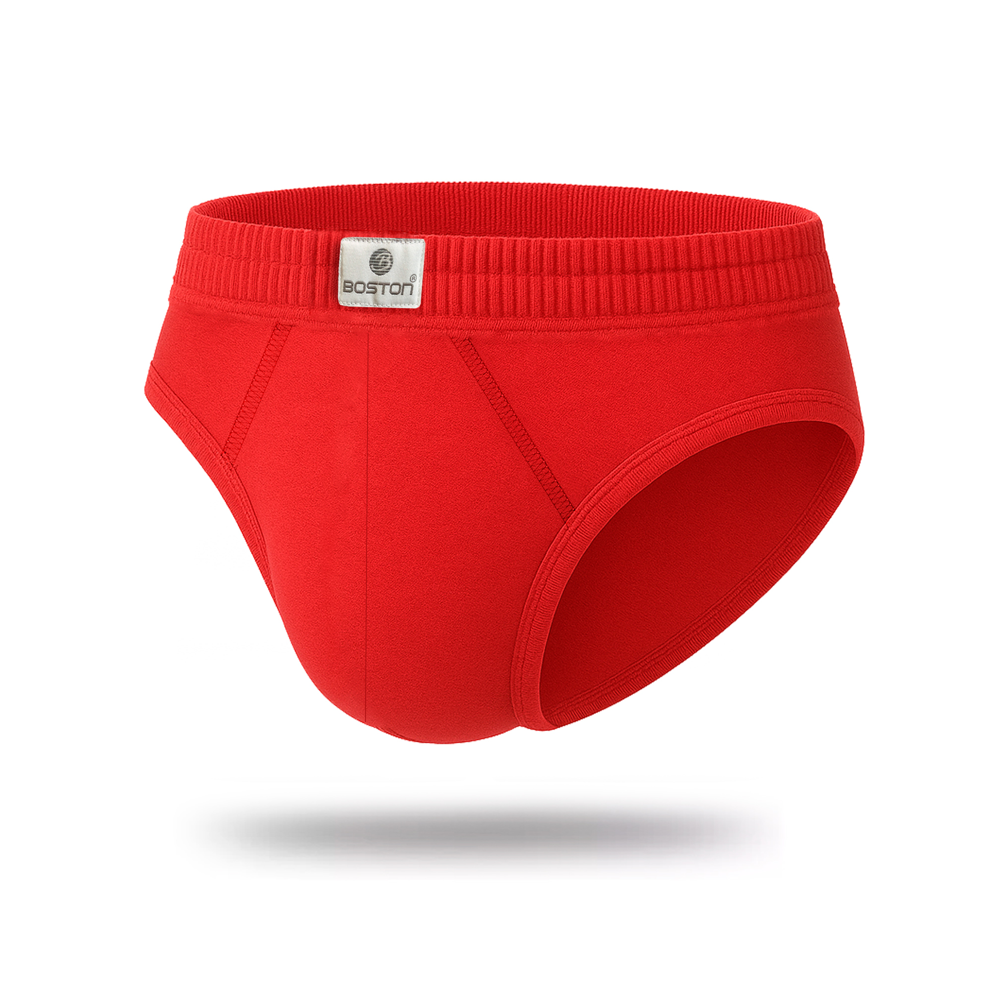 PACK X4 TRUSAS ALGODÓN BOSTON ROJO 878 RECUBIERTO BIKINI - 2
