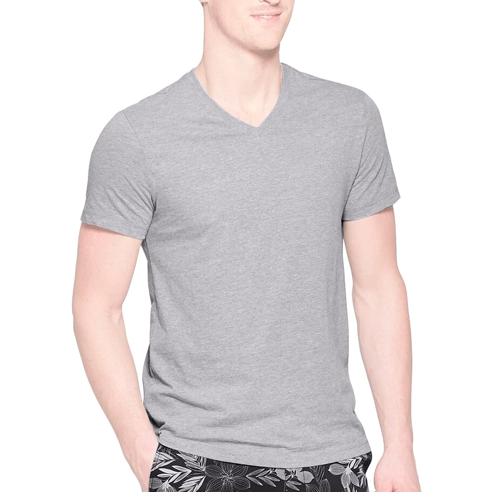 POLO MANGA CORTA BOSTON GRIS CLARO 929 CUELLO V - 1