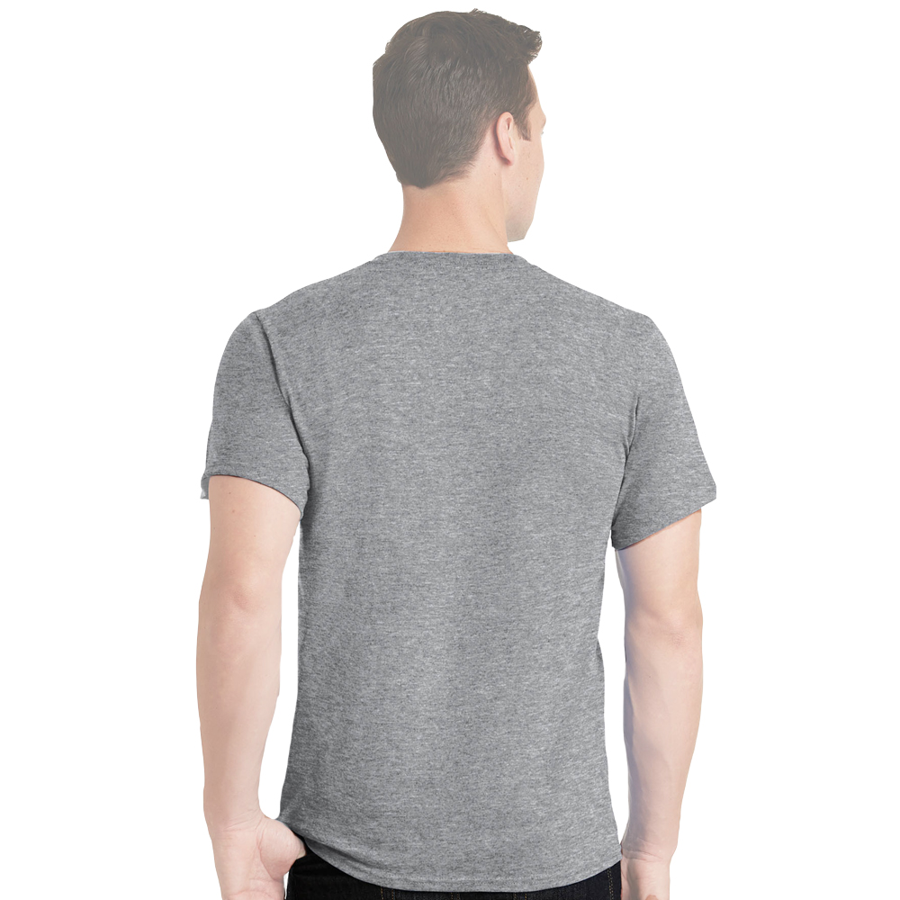 POLO MANGA CORTA BOSTON GRIS CLARO 926 CUELLO REDONDO - 2