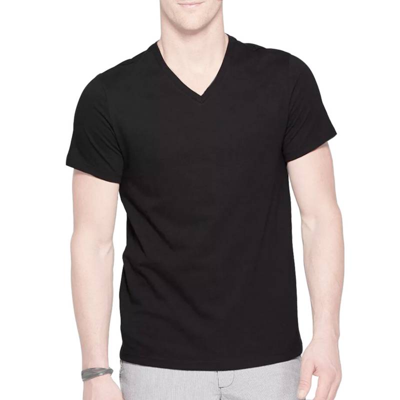 PACK X3 POLOS ALGODÓN BOSTON NEGRO 929 CUELLO V - 2