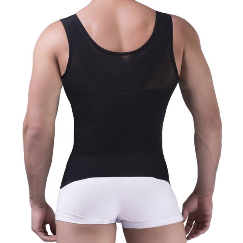 CAMISETA REDUCTORA HOMBRE NATURELL - NEGRO - 2