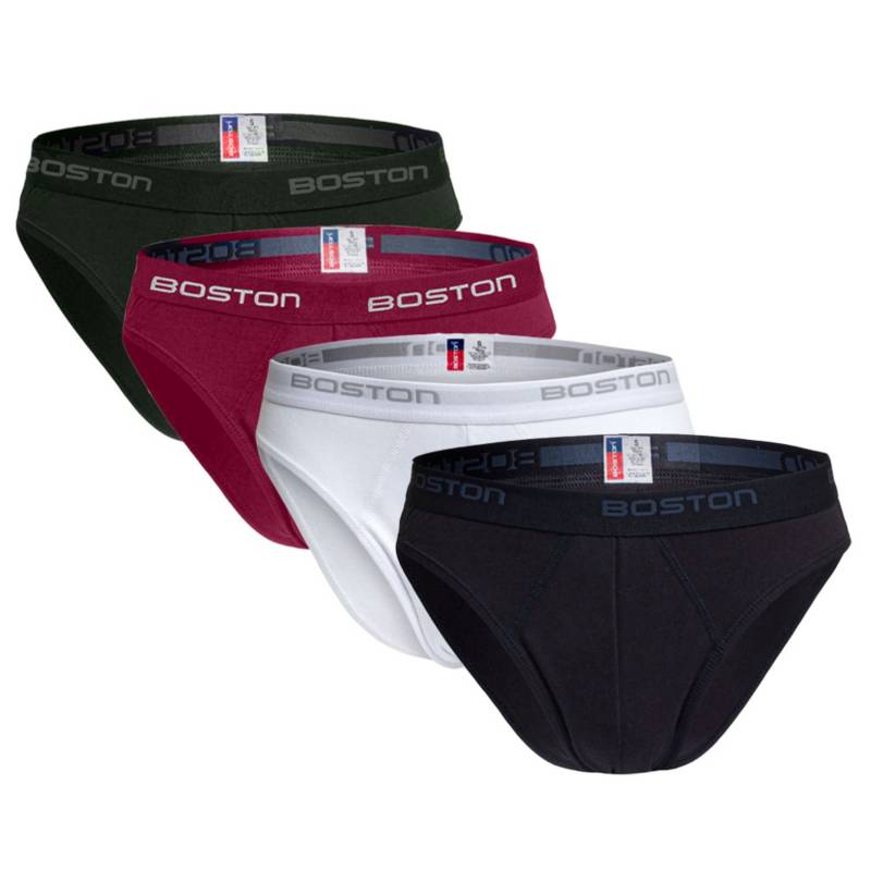 PACK 4 CALZONCILLOS ALGODÓN HOMBRE BOSTON 879 - 1