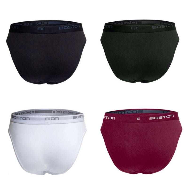 PACK 4 CALZONCILLOS ALGODÓN HOMBRE BOSTON 879 - 3