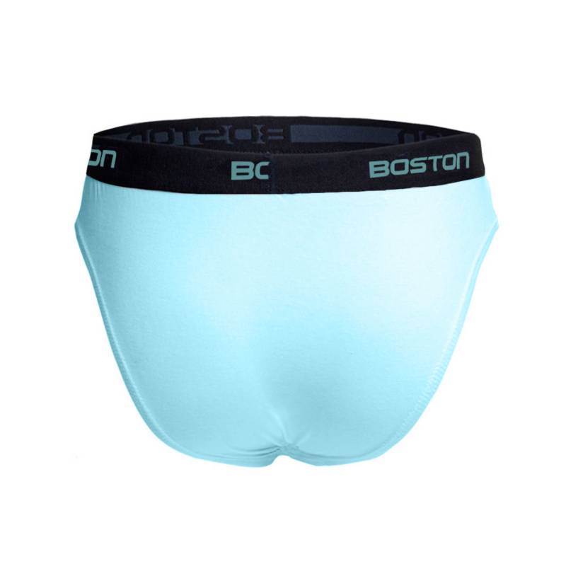 PACK 4 CALZONCILLOS ALGODÓN HOMBRE BOSTON 879 TURQUESA - 4