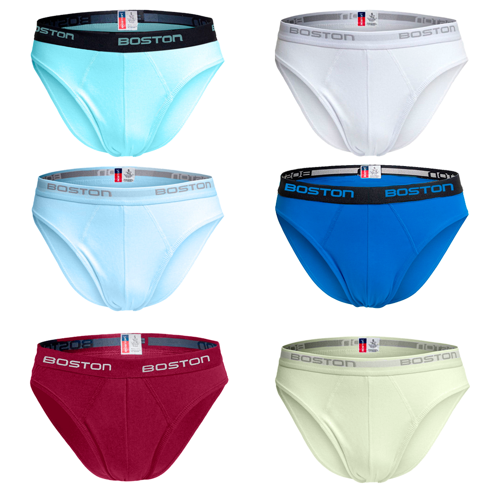 PACK 6 CALZONCILLOS ALGODÓN HOMBRE BOSTON 879 2 - 2