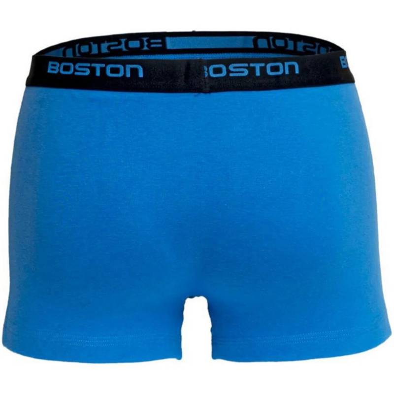 BÓXER BOSTON CORTO ELÁSTICO VISIBLE COBALTO - 2