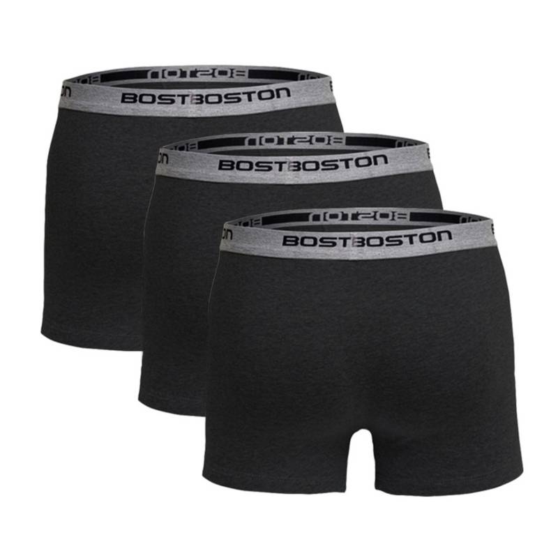 PACK 3 BÓXERS HOMBRE BOSTON 742 CORTO - 3