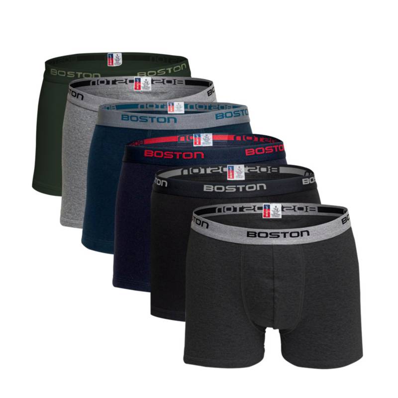 PACK 6 BÓXERS HOMBRE BOSTON 742 CORTO 1 - 1