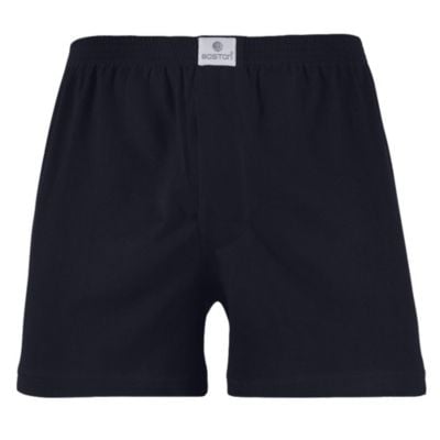 SHORT BOSTON DE ALGODÓN RECUBIERTO AZUL MARINO - 2
