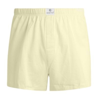 SHORT BOSTON DE ALGODÓN RECUBIERTO CREMA - 2