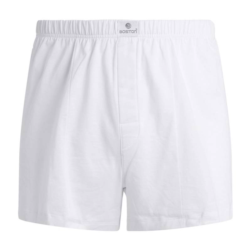SHORT BOSTON DE ALGODÓN RECUBIERTO BLANCO - 1