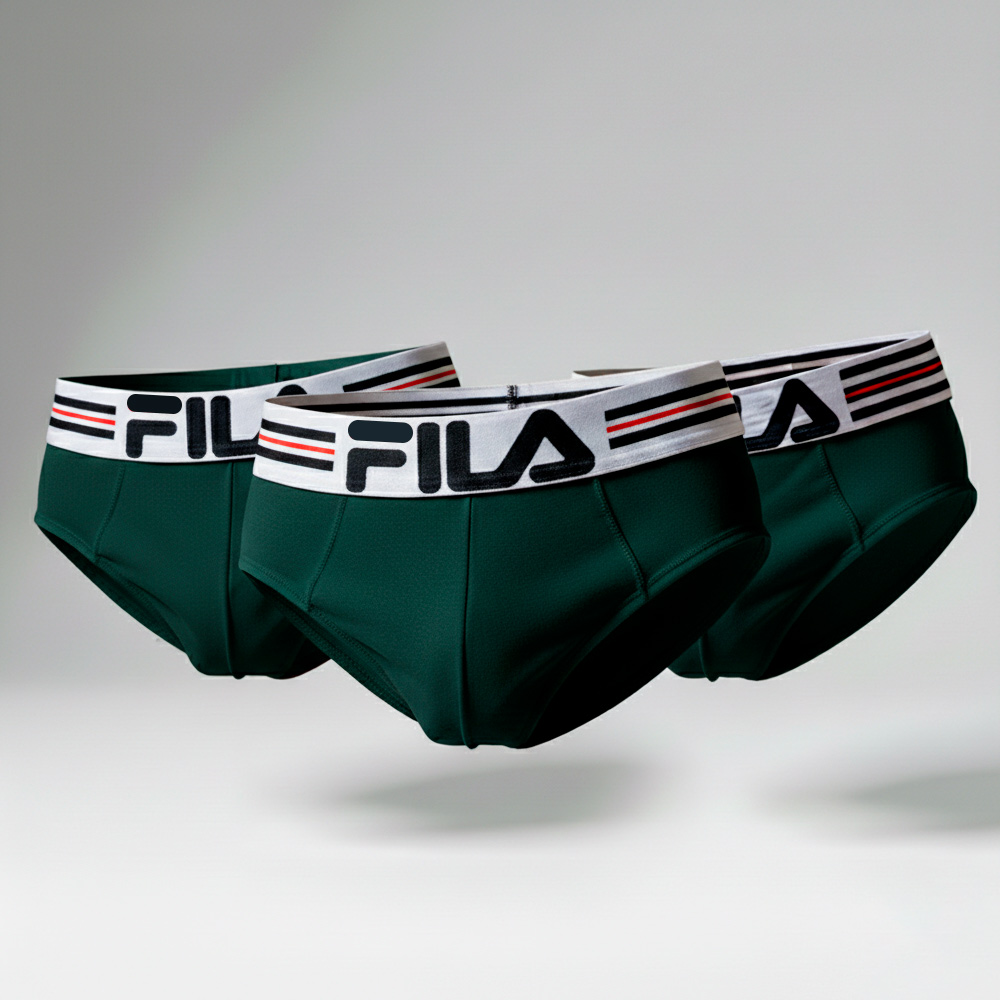PACK 3 CALZONCILLOS ALGODÓN HOMBRE FILA FC 150 - 1