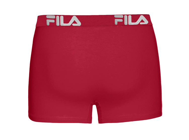 BÓXER HOMBRE FILA FC120 PRETINA ANCHA VINO - 2