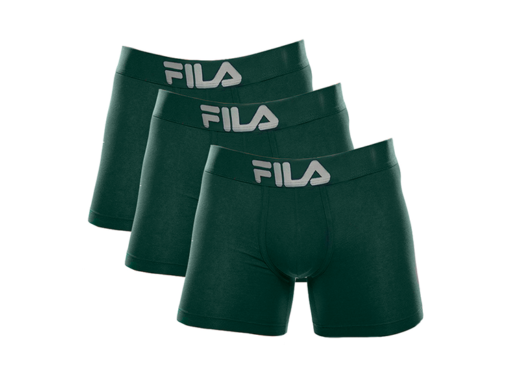 PACK 3 BÓXERS ALGODÓN HOMBRE FILA FC 120 PRETINA ANCHA - 1